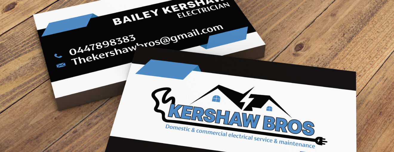 Business card mockup